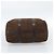 Borsa Boston Christian Dior Trotter Canvas Scamosciato Marrone Oro Auth ep14691 D'oro - vista 5