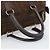 Borsa Boston Christian Dior Trotter Canvas Scamosciato Marrone Oro Auth ep14691 D'oro - vista 7