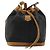 Céline Bolsa de ombro CELINE em couro preto com detalhes dourados Autêntica 185080 - vista 13