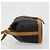 Céline Bolsa de ombro CELINE em couro preto com detalhes dourados Autêntica 185080 - vista 4