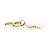 LOUIS VUITTON Portachiavi Charm Vivienne Charm metallo Oro M69860 LV Auth 184242M - vista 14