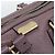 Borsa a mano BURBERRY in pelle viola argento Auth 184978 Porpora - vista 19