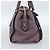 Borsa a mano BURBERRY in pelle viola argento Auth 184978 Porpora - vista 3
