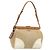 Borsa a tracolla PRADA in rafia beige oro Auth 184813A D'oro