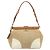 Borsa a tracolla PRADA in rafia beige oro Auth 184813A D'oro - vista 13