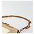 Borsa a tracolla PRADA in rafia beige oro Auth 184813A D'oro - vista 14