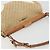 Borsa a tracolla PRADA in rafia beige oro Auth 184813A D'oro - vista 6