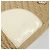 Borsa a tracolla PRADA in rafia beige oro Auth 184813A D'oro - vista 8