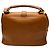 Borsa Delvaux Light Brown / Cognac in pelle di vitello Gin Fizz Jumping Marrone - vista 3