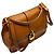 Borsa Delvaux Light Brown / Cognac in pelle di vitello Gin Fizz Jumping Marrone - vista 5