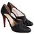 Christian Louboutin Tacchi neri Nero - vista 3