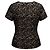 Camicetta in pizzo nero a maniche corte Michael Kors Collection - vista 3