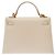 Hermès Borsa HERMES Kelly 32 in Pelle Bianca - 103658 Bianco - vista 4