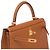 Hermès Borsa HERMES Kelly 25 in Pelle Oro - 103653 D'oro - vista 7