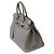 Hermès Borsa HERMES Birkin 35 in Pelle Grigia - 103656 Grigio - vista 5