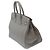 Hermès Borsa HERMES Birkin 35 in Pelle Grigia - 103656 Grigio - vista 6