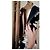 Autre Marque Abito da cocktail nero con ricami floreali Jus De Pom Beige - vista 17