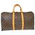 Borsa Keepall Louis Vuitton in tela Monogram 50 Marrone - vista 2