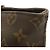 Borsa Cabas Mezzo Monogram Louis Vuitton Marrone - vista 6