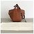Loewe Borsa Small Hammock in Pelle Tan Marrone - vista 3