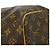 Borsa Keepall Louis Vuitton Monogram Canvas 60 Marrone - vista 7
