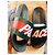 Ciabatte Gucci x Palace Nero Rosso Verde - vista 4