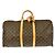Borsa Louis Vuitton Keepall Bandouliere Monogram Canvas 55 Marrone