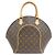 Borsa Louis Vuitton Monogram Ellipse MM M51126 Marrone