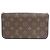 Louis Vuitton Monogram Pochette Felicie M61276 Borsa a Spalla Marrone - vista 2