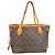 Louis Vuitton Neverfull Bandouliere Inside Out Monogram Canvas con pelle PM Marrone - vista 2