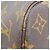 Louis Vuitton Neverfull Bandouliere Inside Out Monogram Canvas con pelle PM Marrone - vista 5