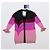 Autre Marque Marco de Vincenzo Colour Block Cardigan Runway SS18 Schwarz Pink Rot Lila - Ansicht 4