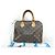 Borsa Louis Vuitton Speedy Monogram Canvas 25 Marrone - vista 2