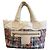 Chanel Handtasche 2014 aus Nylon in Multicolor und Weiß