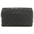 Borsa a tracolla Chanel in pelle di vitello martellata nera Nero - vista 2