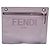 Bolsa Clutch FENDI Zucca Marrom Roxo