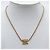 16 Céline Collana CELINE Macadam Gold Metal D'oro - vista 3