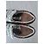 Autre Marque Vanessa Wu Sneakers Basse Pelle Metallizzata Leopardata Nero Bianco Stampa leopardo Gold hardware - vista 2