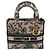 Christian Dior Lady D-Lite Mini Toile de Jouy Rosa e Nero