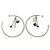 Louis Vuitton Creole Sweet Monogram M65679 Ohrringe Schwarz Silber - Ansicht 3