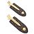 Set di mollettoni per capelli Monogram Louis Vuitton Marrone D'oro