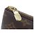 Louis Vuitton Monogram Pochette Clé Coin & Key Case Castaño - vista 5