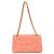 Borsa a tracolla Chanel in tela rosa - vista 2
