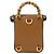 Borsa a mano Gucci in pelle marrone - vista 2