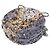 Borsa Chanel 57853 Navy Spangles Blu navy - vista 2