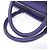 Borsa Amazona di Loewe in pelle viola Porpora - vista 6