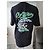 Off White T-shirt Off-White Logo Grafico - Nera Nero Bianco Blu Verde - vista 2