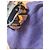 Tory Burch Bracciale rigido geometrico nero e oro D'oro - vista 2