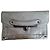 Clutch Abaco Simone in pelle bubble metallizzata oro D'oro