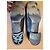 Mocassins Nina Ricci en cuir et daim marron foncé - vue 2
